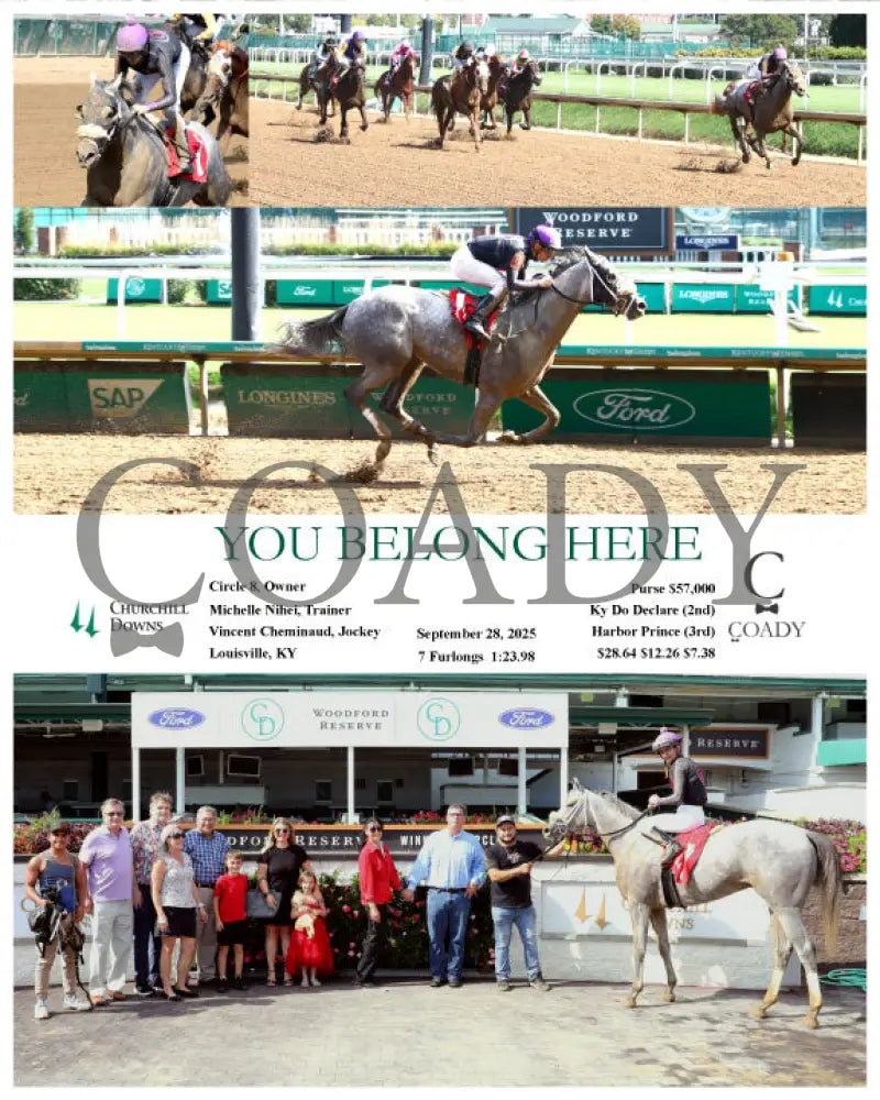 YOU BELONG HERE - 09-28-25 - R06 - CD Churchill Downs