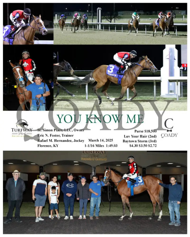 YOU KNOW ME - 03-14-25 - R07 - TP - Coady Media - Kurtis Coady Photography