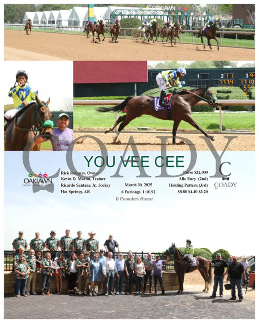 YOU VEE CEE - 03-30-25 - R02 - OP Oaklawn Park