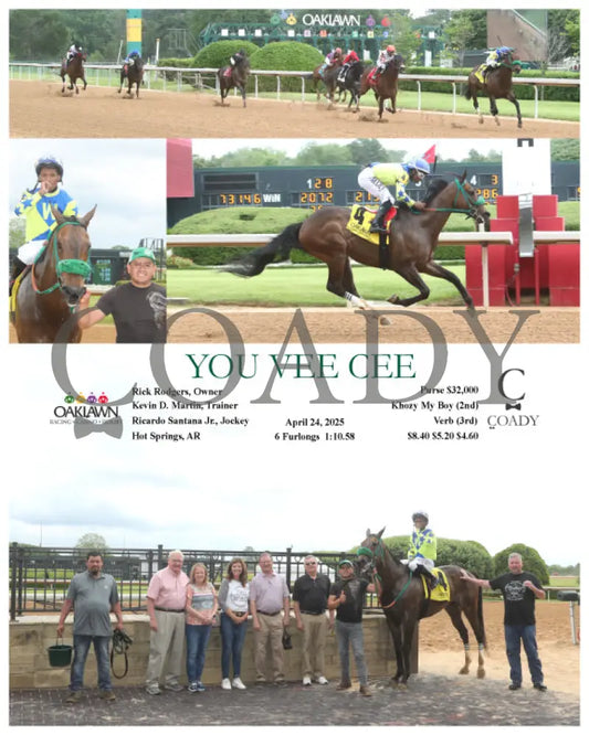 YOU VEE CEE - 04-24-25 - R02 - OP Oaklawn Park