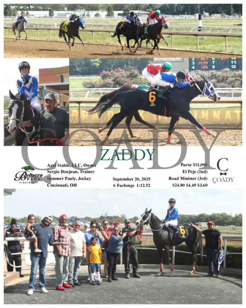 ZADDY  - 092025 - Race 06 - BTP - Coady Media - Kurtis Coady Photography