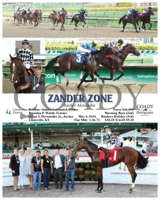 Zander Zone - 050616 Race 13 Cd Churchill Downs
