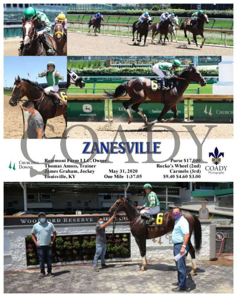 Zanesville - 05-31-20 R03 Cd Churchill Downs