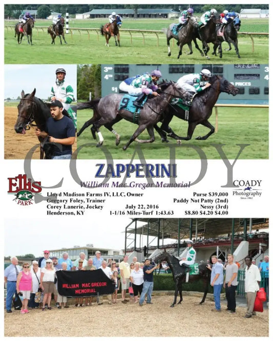 Zapperini - 072216 Race 07 Elp Ellis Park