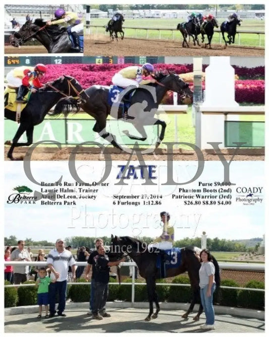 Zate - 092714 Race 01 Btp Belterra Park