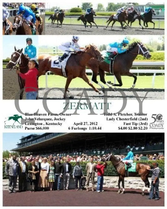 Zermatt - 042712 Race 03 Keeneland