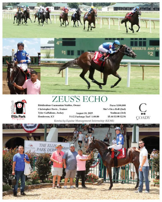 ZEUS’S ECHO - 08-10-25 - R03 - ELP Ellis Park