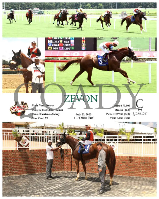 ZEVON - 07-23-25 - R04 - CNL Colonial Downs