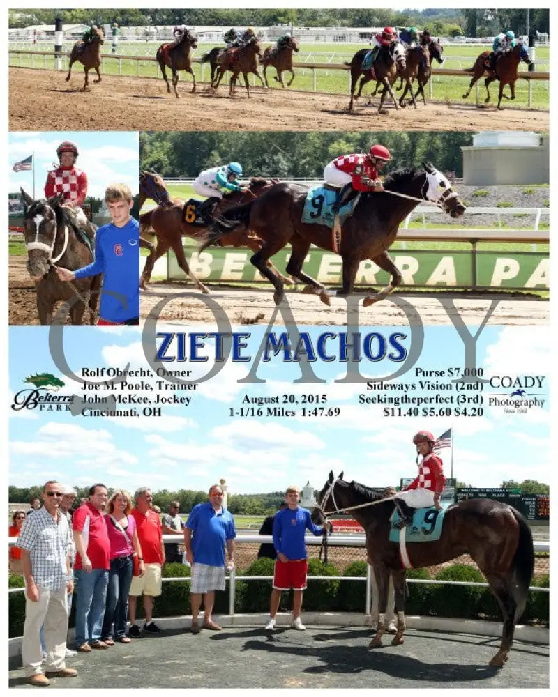 Ziete Machos - 082015 Race 03 Btp Belterra Park