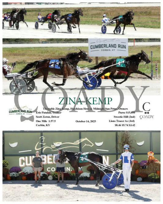 ZINA KEMP - 10-14-25 - R04 - CMR Presque Isle Downs