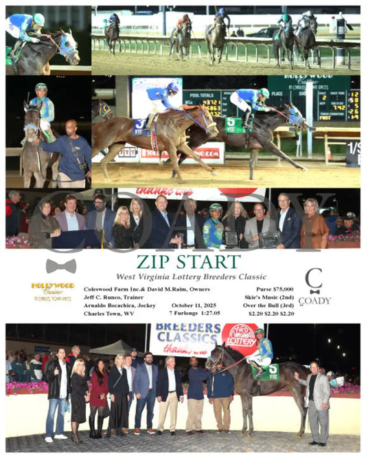 ZIP START - 101125 - Race 02 - CT West Virginia Lottery Breeders Classic Hollywood Casino at Charles Town Races