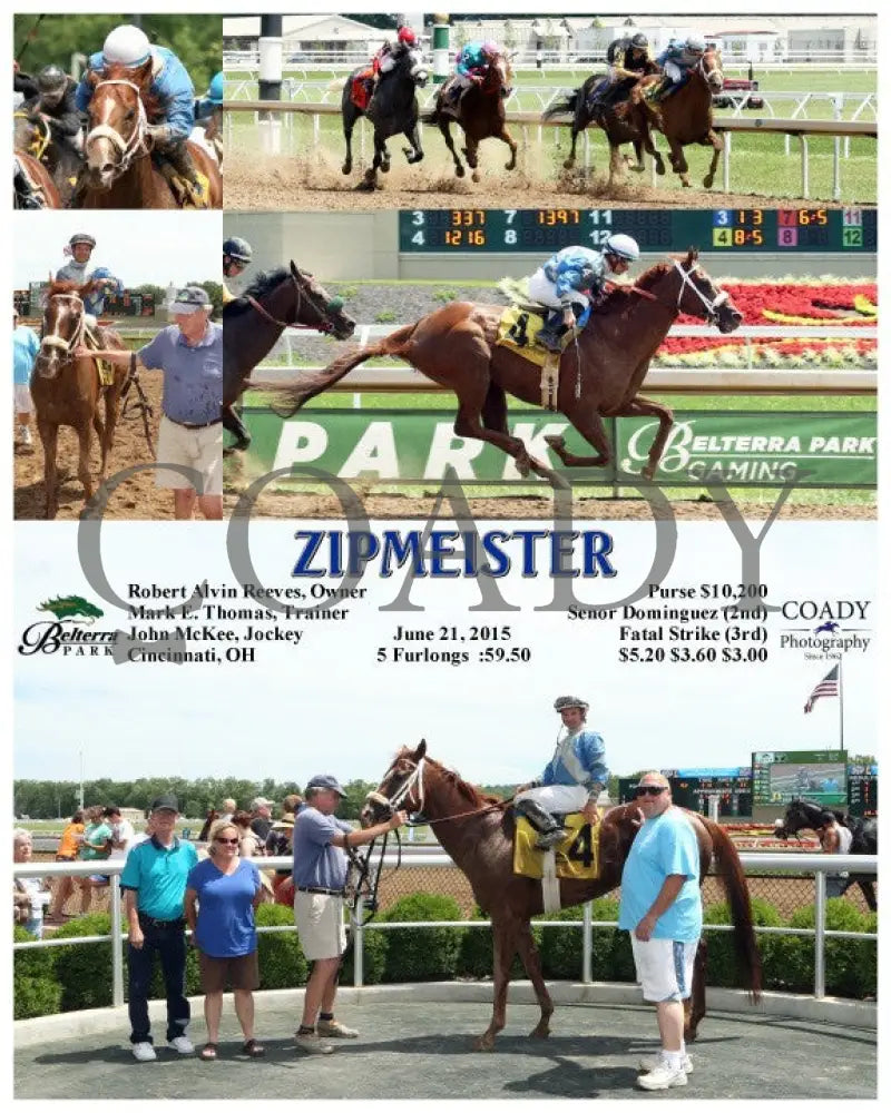 Zipmeister - 062115 Race 03 Btp Belterra Park