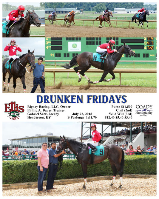 DRUNKEN FRIDAYS - 072218 - Race 02 - ELP - Coady Media - Kurtis Coady Photography